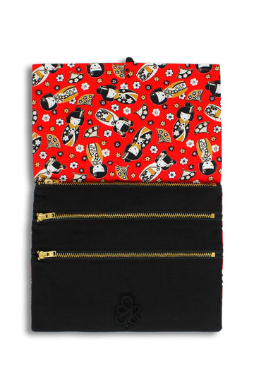Golden Geisha ANGPAO Organizer Clutch
